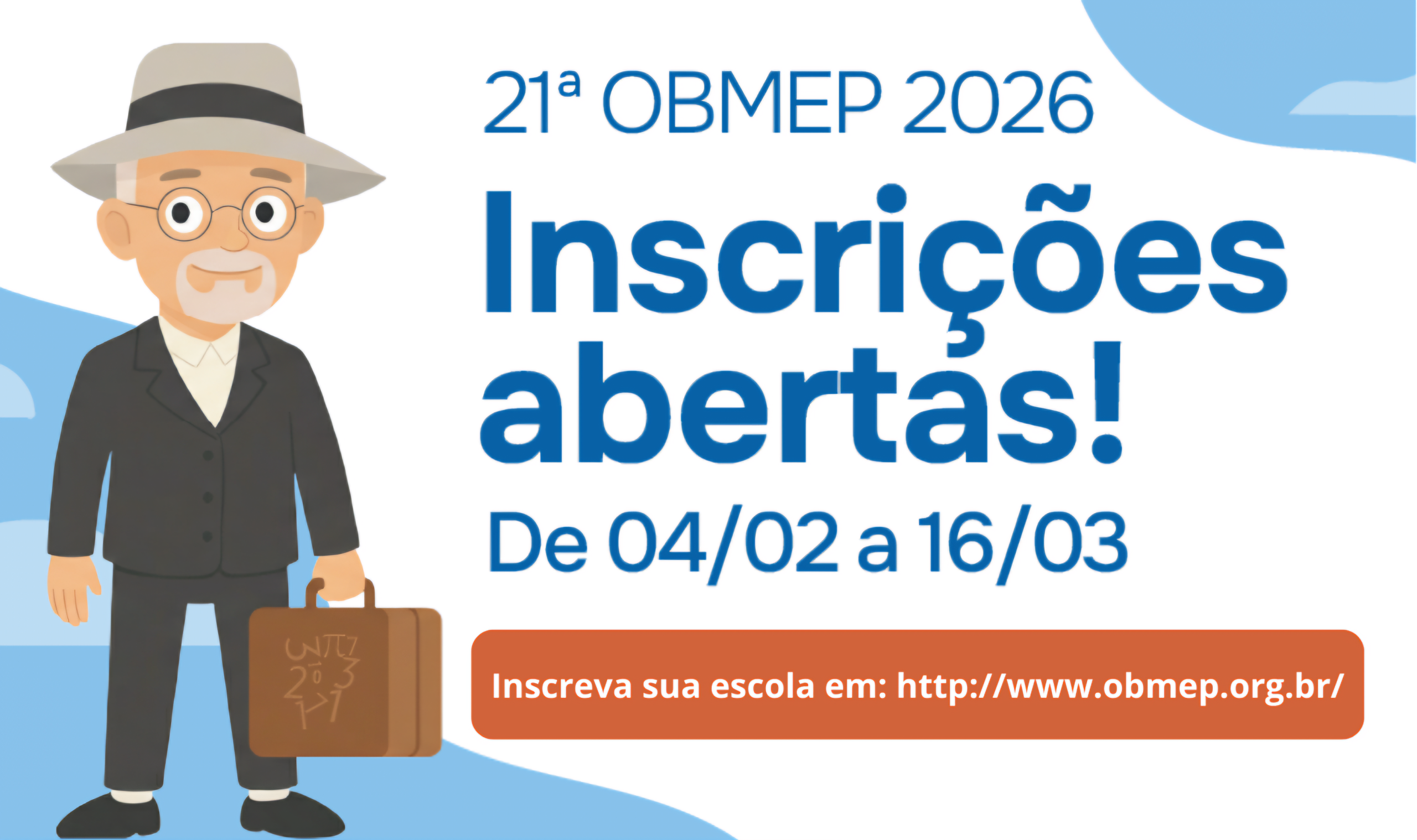 21ª OBMEP 2026 – Inscrições Abertas